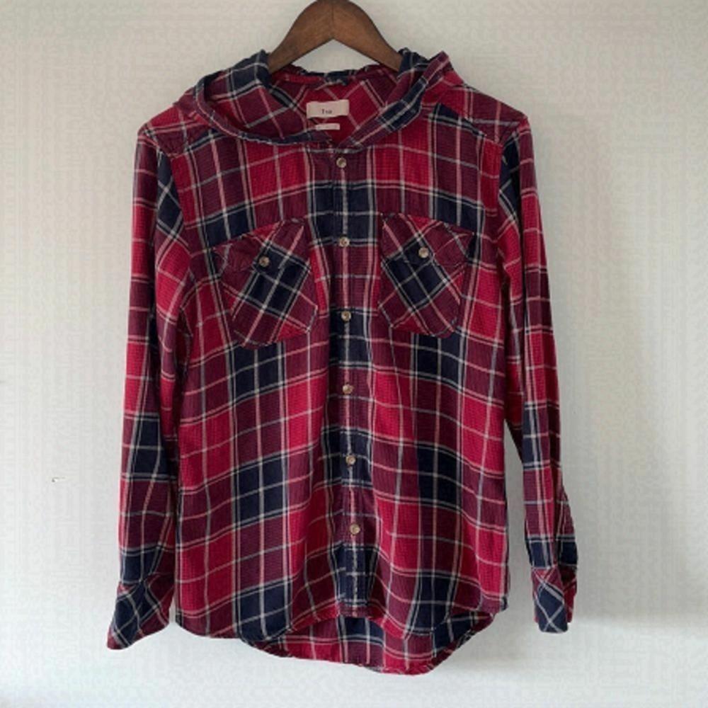 Tna Aritzia Flannel Button Down